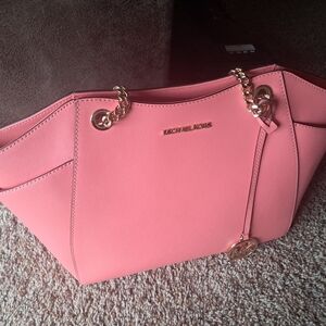 Michael Kors Pink Tote Bag